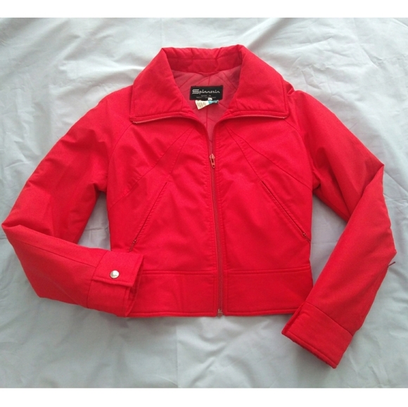 Spinnerin Jackets & Blazers - Rare Vintage Cropped Sport Jacket
